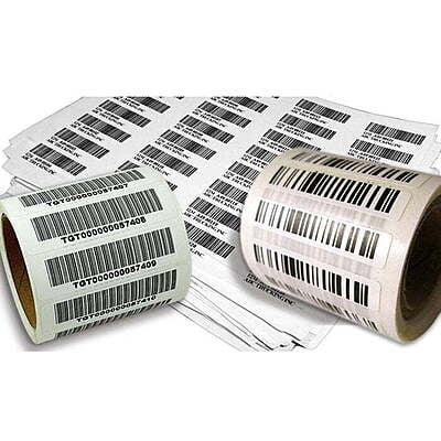 8 Cut Pre Printed Barcodes Donor ID (500 Pcs Per Box)