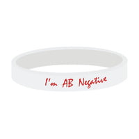 Customise - Blood Group Colour Coded Wristbands (Pack of 1000)