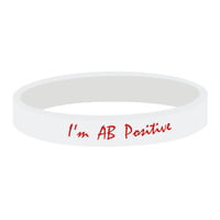 Customise - Blood Group Colour Coded Wristbands (Pack of 1000)