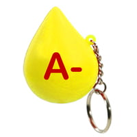 Blood Group Colour Coded Blood Drop Keychains