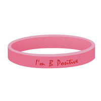 Customise - Blood Group Colour Coded Wristbands (Pack of 1000)