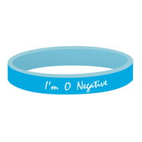 Customise - Blood Group Colour Coded Wristbands (Pack of 1000)